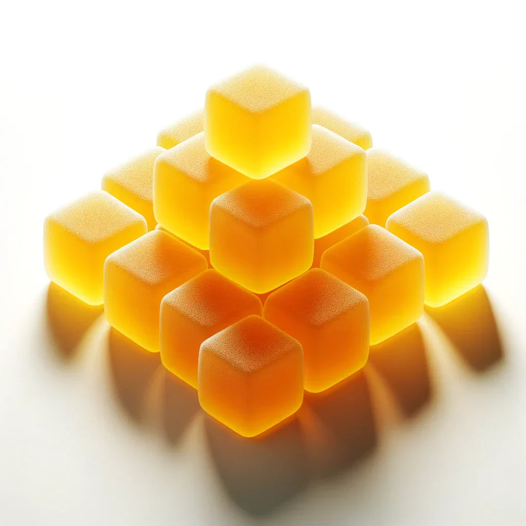 Pure CBD Gummies - 50mg Golden Hour Apple (THC-FREE)