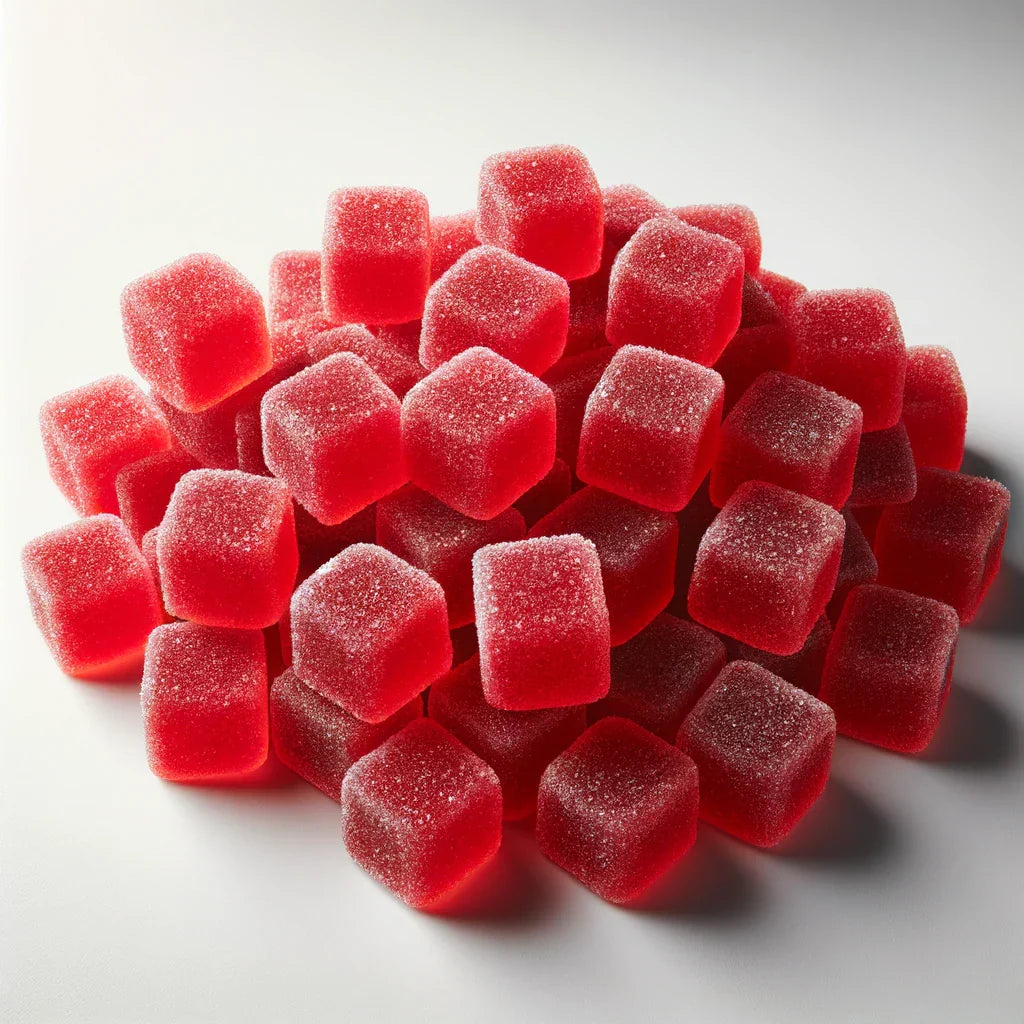 Microdose 2.5mg THC Mood Boost Gummies - Berry Strawberry Gelato