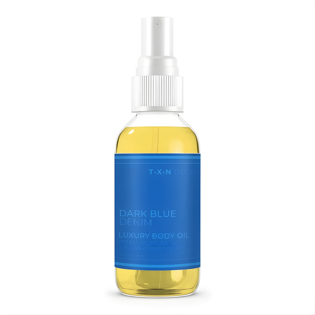 Dark Blue Denim - Luxury Body Oil
