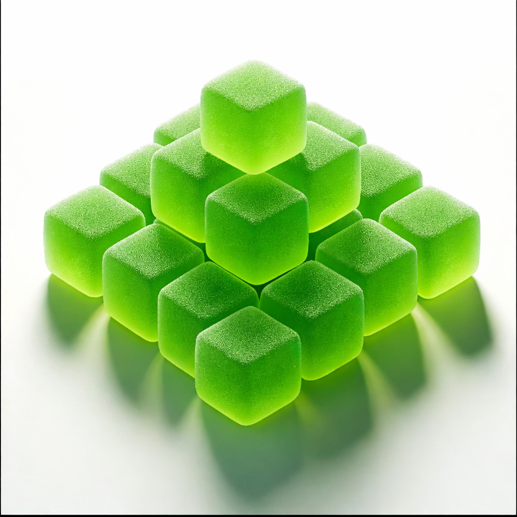 Good Night Green Apple Indica Gummies - 10mg THC + THCP