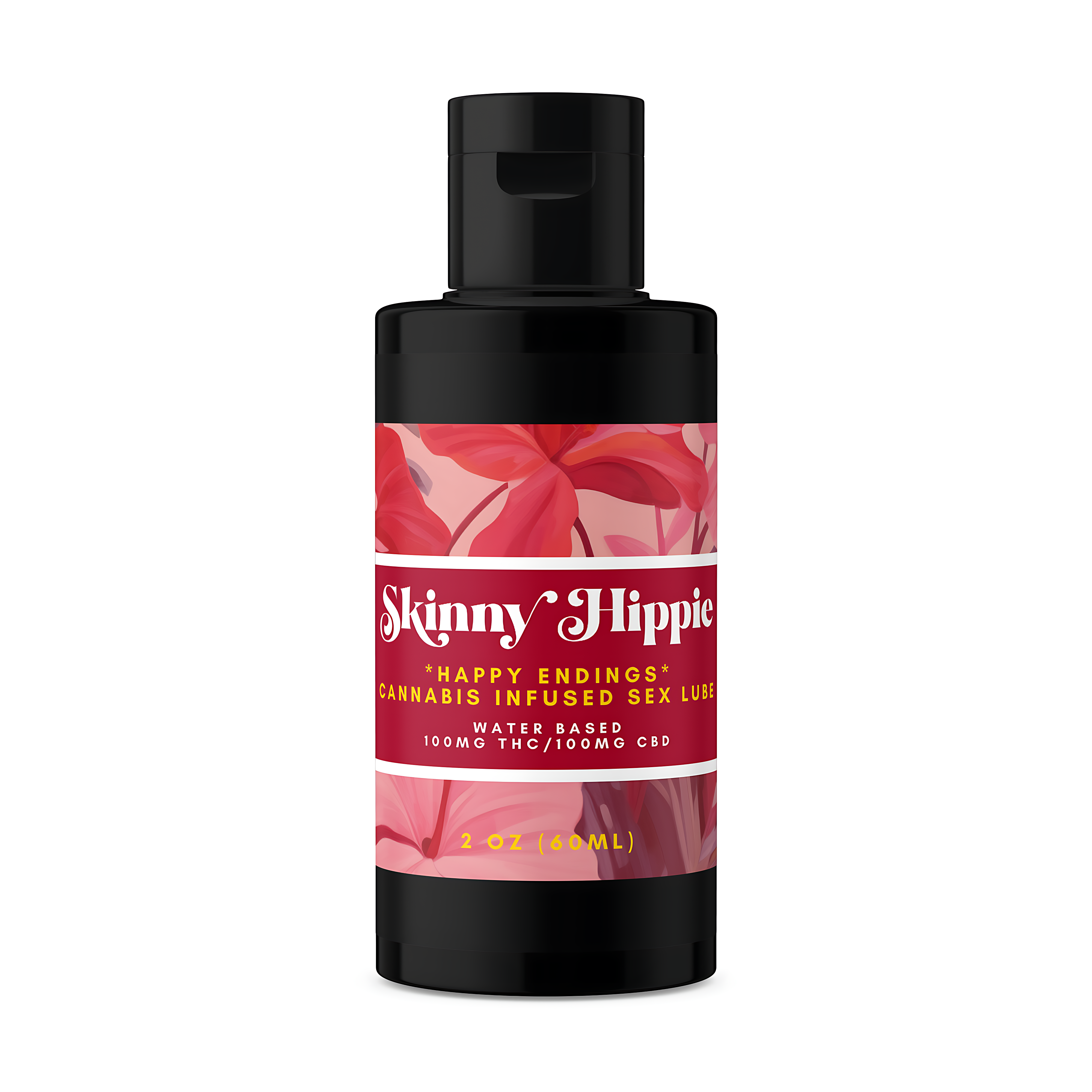 Happy Endings Weed Lube 100mg THC (Water Based) SKINNY HIPPIE | Modern Wellness Happy Endings Weed Lube 100mg THC (Water Based) SKINNY HIPPIE | Modern Wellness