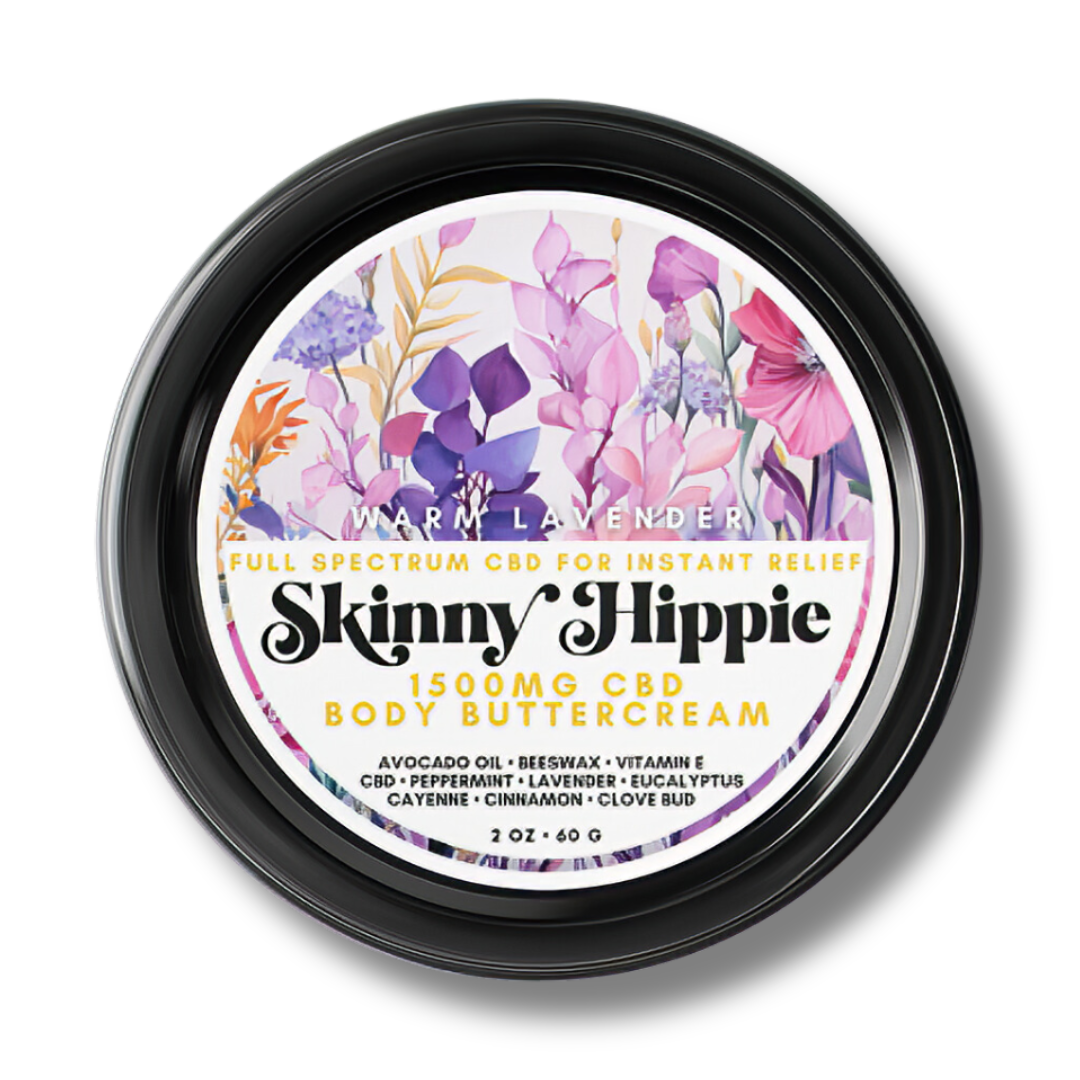 Warm Lavender 1500mg CBD Body Buttercream