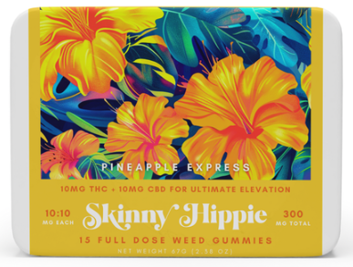 Pineapple Express 10mg THC Full Strength Weed Gummies