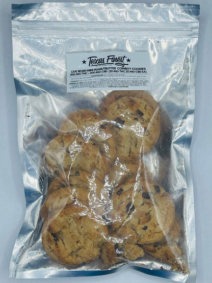 Peanut Butter Cowboy Cookies - 200mg THC