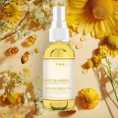 Austin Amber & Warm Honey - Luxury Body Oil