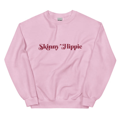 Pink Skinny Hippie Sweatshirt